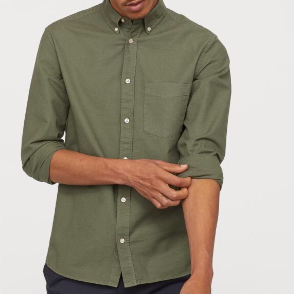 H&M Button Down 💚